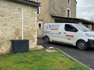 Groupe extérieur climatisation habillé